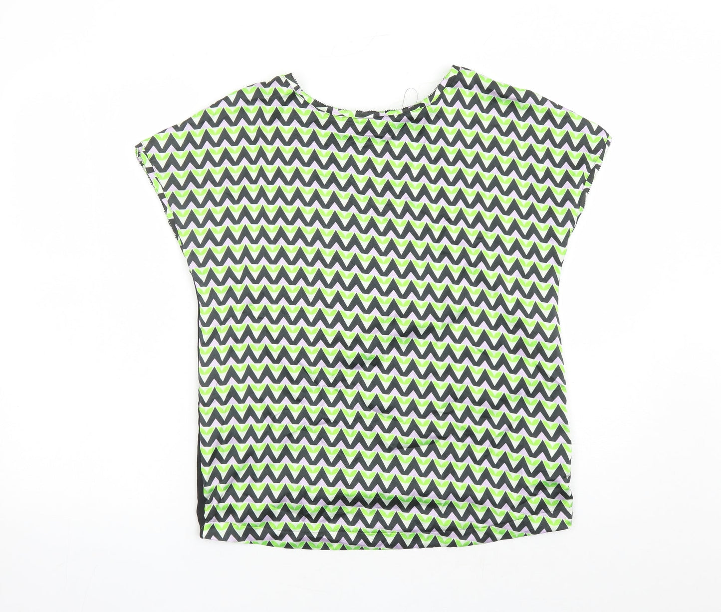 Womens UK Size 8 Marks and Spencer Black Basic T-Shirt