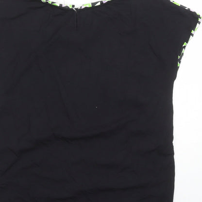 Womens UK Size 8 Marks and Spencer Black Basic T-Shirt