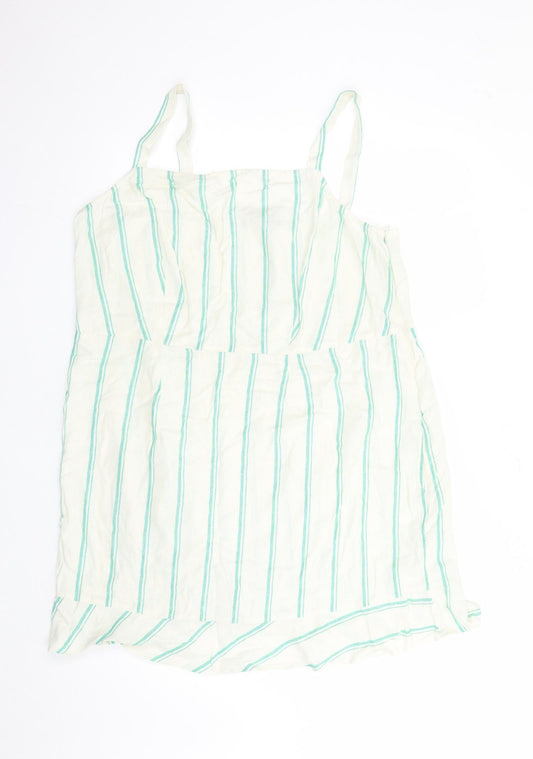 Womens UK Size 20 Marks and Spencer Ivory Camisole Tank
