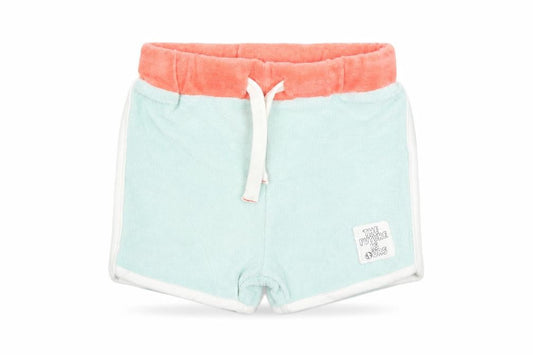 Marks and Spencer Baby Green Cotton Sweatpants Trousers Size 6-9 Months Drawstring - The Future Is Ours Elasticated Waist
