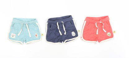 Marks and Spencer Baby Multicoloured Cotton Sweatpants Trousers Size 3-6 Months Drawstring - Harry Potter