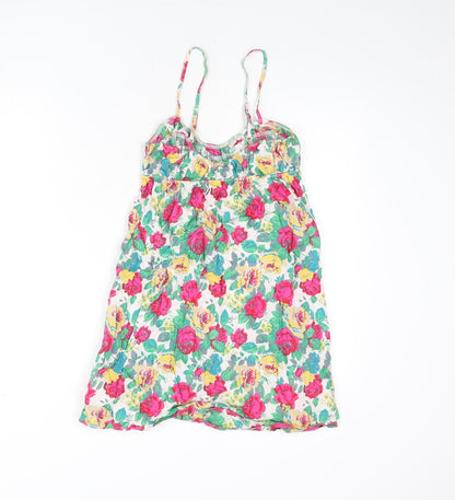 Womens UK Size 12 Topshop Multicoloured Camisole Tank