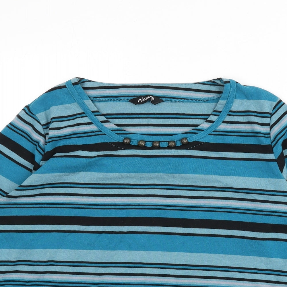 Womens UK Size 18 Alexara Blue Pullover Jumper