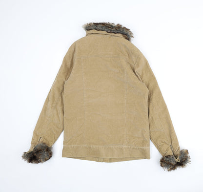 Womens UK Size 8 Crew Clothing Beige Jacket