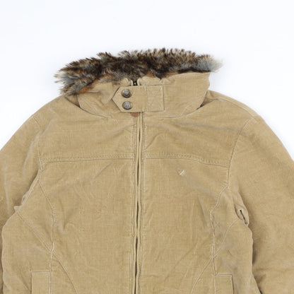 Womens UK Size 8 Crew Clothing Beige Jacket