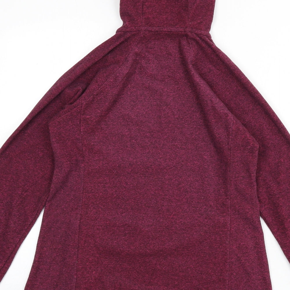 Marc New York Womens Pink Polyester Pullover Hoodie Size S Zip