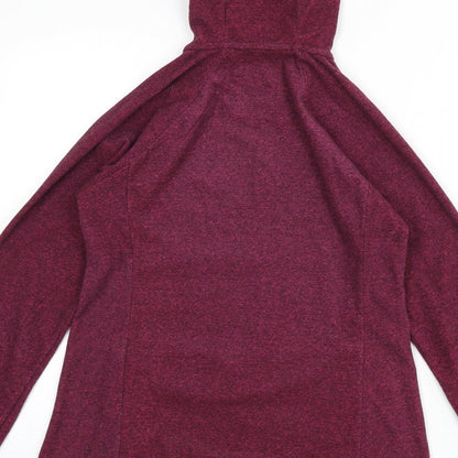 Marc New York Womens Pink Polyester Pullover Hoodie Size S Zip