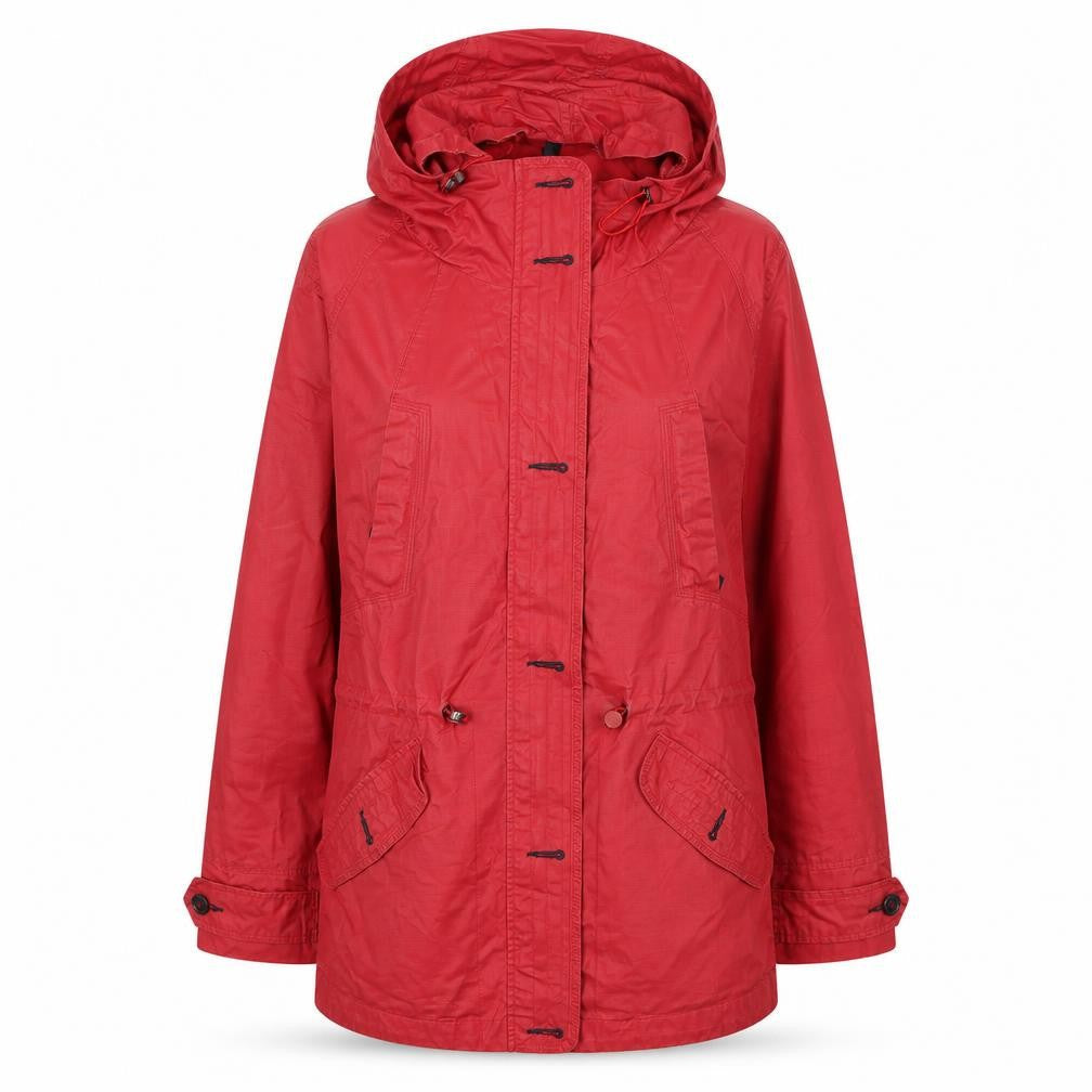 Womens UK Size 12 NEXT Red Rain Coat