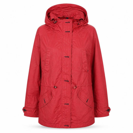 Womens UK Size 12 NEXT Red Rain Coat