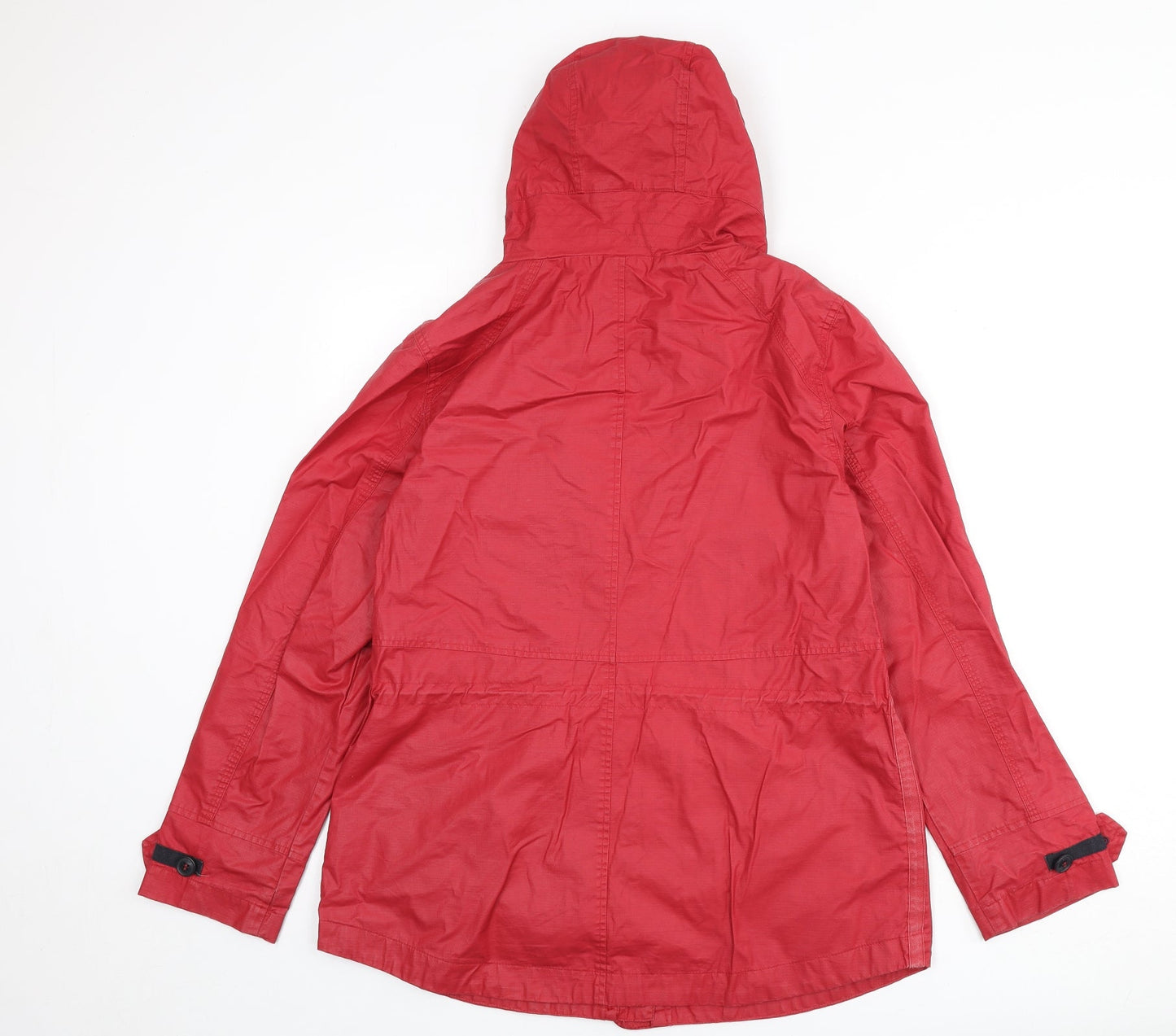 Womens UK Size 12 NEXT Red Rain Coat