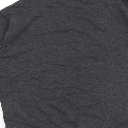 Divided Womens Grey Cotton Pullover Sweatshirt Size S Pullover