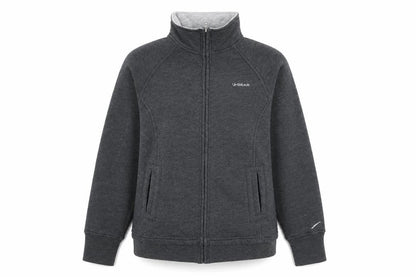 Womens UK Size 10 LA Gear Grey Full Zip Sweatshirt
