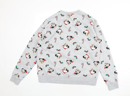 Womens UK Size 10 Disney Ivory Pullover Sweatshirt