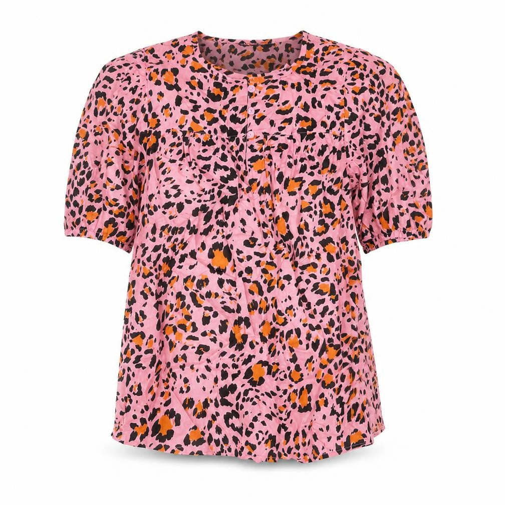 Womens UK Size 6 Marks and Spencer Pink Basic Blouse