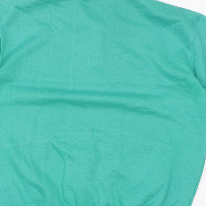 TKO Womens Green Polyester Pullover Sweatshirt Size S Pullover - Logo