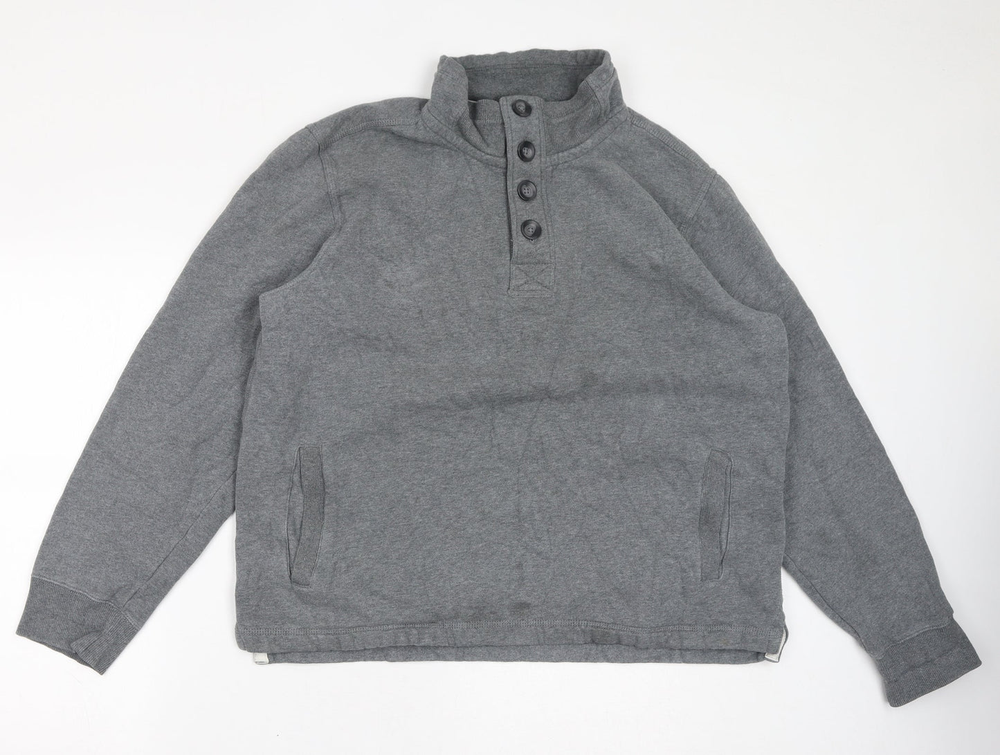 Mens UK Size 2XL NEXT Grey Pullover Sweatshirt
