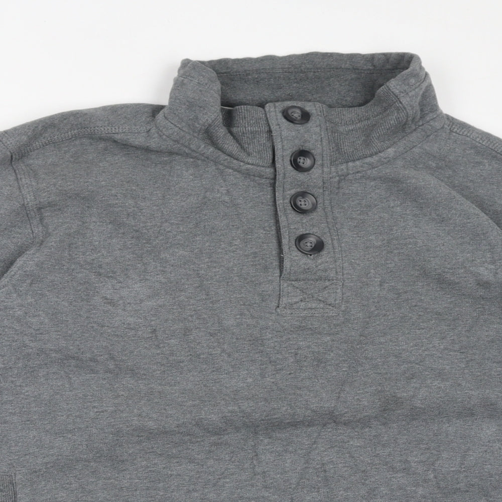 Mens UK Size 2XL NEXT Grey Pullover Sweatshirt