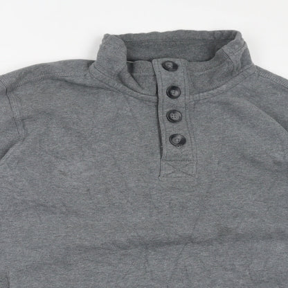 Mens UK Size 2XL NEXT Grey Pullover Sweatshirt