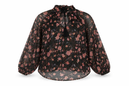 Womens UK Size M Zara Black Basic Blouse
