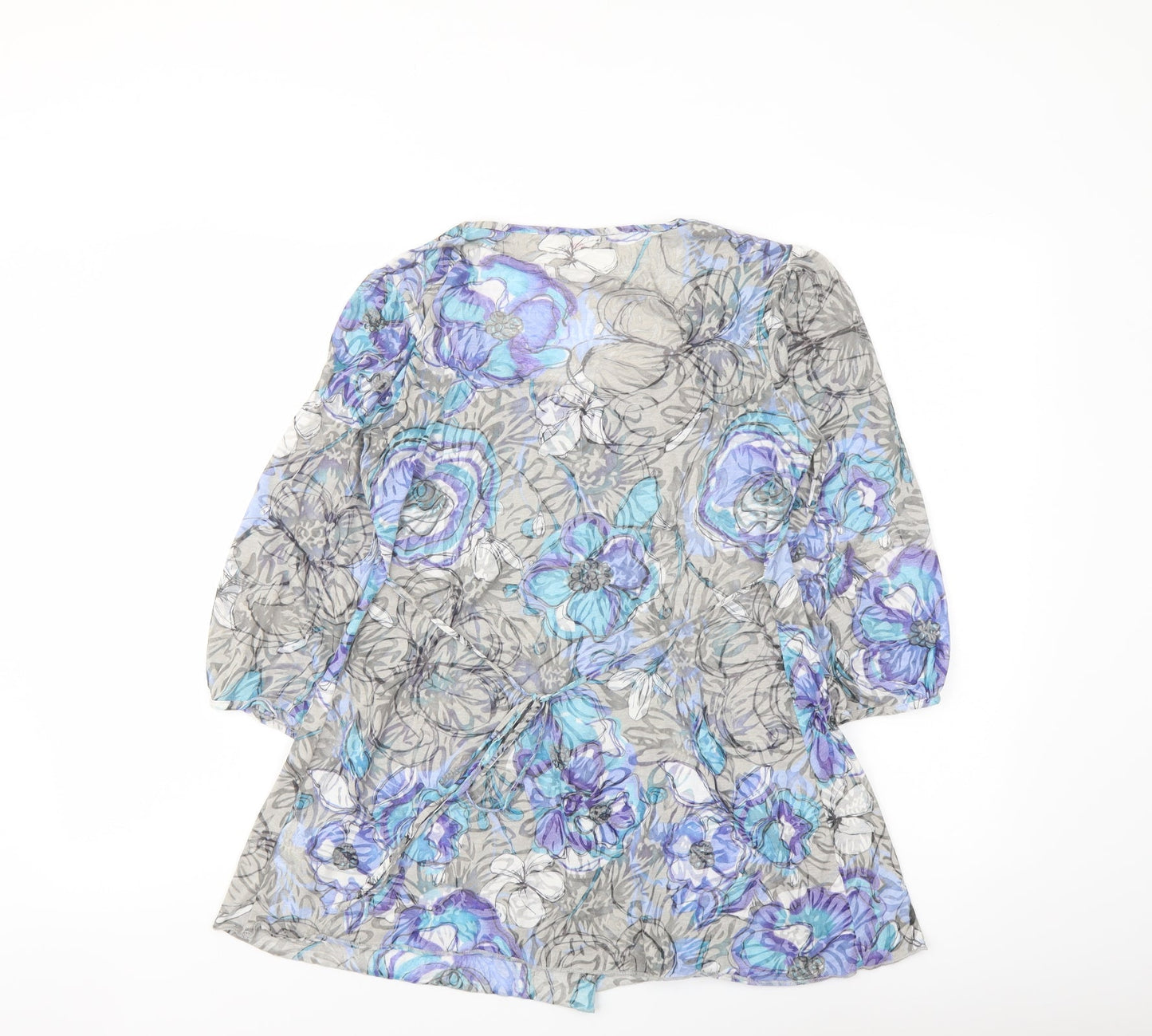 Womens UK Size 10 Per Una Multicoloured Basic Blouse