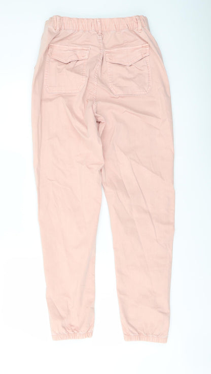 Womens UK Size 10 Marks and Spencer Regular Fit Jogger Pink Trousers