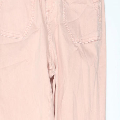 Womens UK Size 10 Marks and Spencer Regular Fit Jogger Pink Trousers