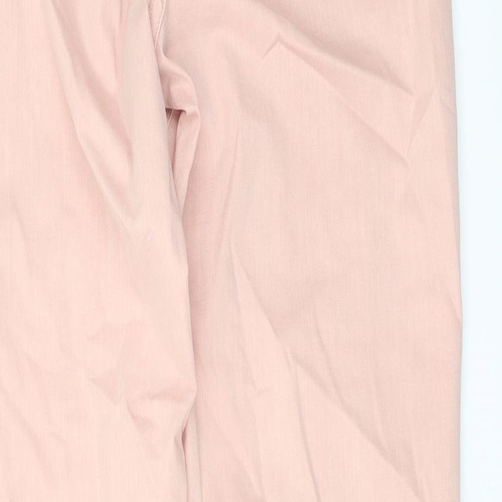 Womens UK Size 10 Marks and Spencer Regular Fit Jogger Pink Trousers