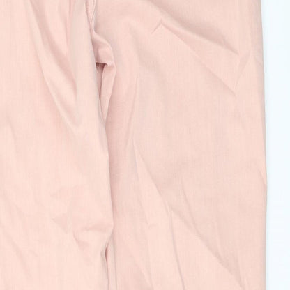 Womens UK Size 10 Marks and Spencer Regular Fit Jogger Pink Trousers