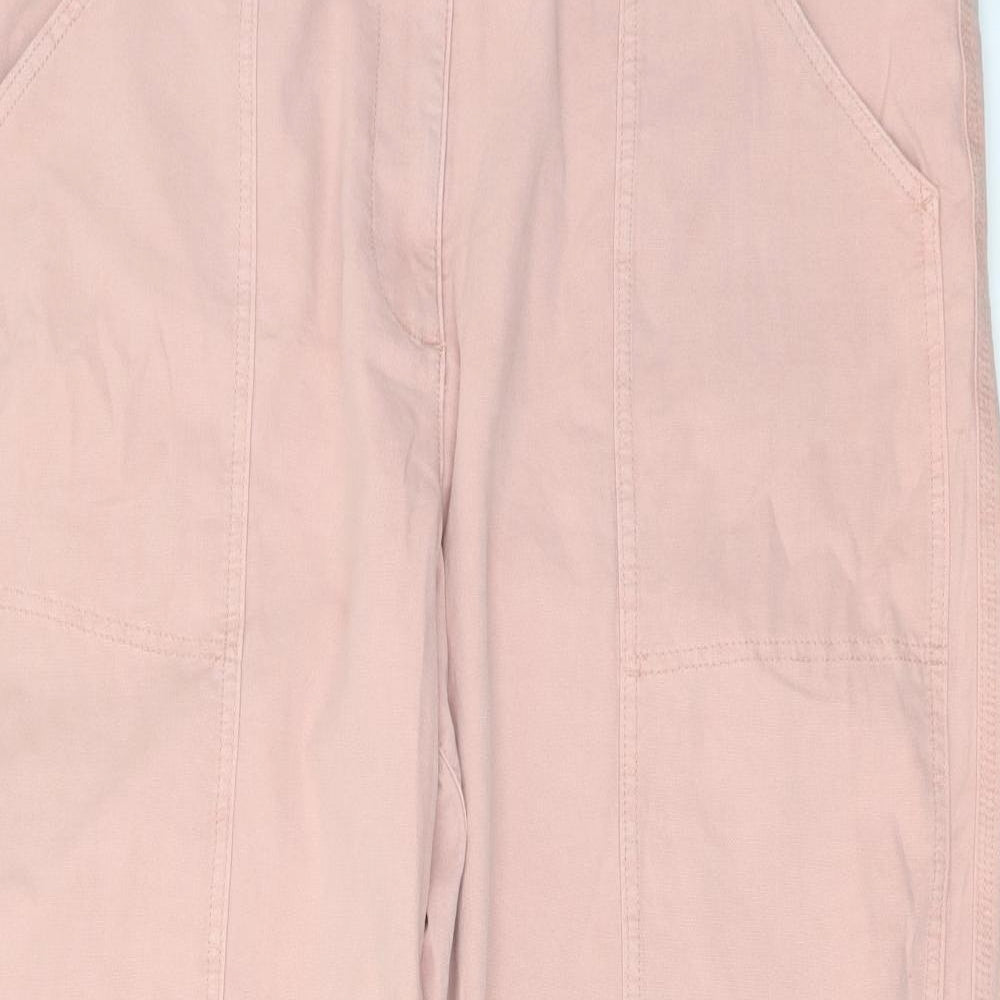 Womens UK Size 20 Marks and Spencer Regular Fit  Pink Trousers