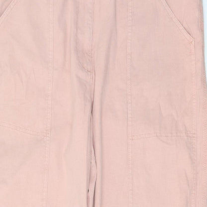 Womens UK Size 20 Marks and Spencer Regular Fit  Pink Trousers