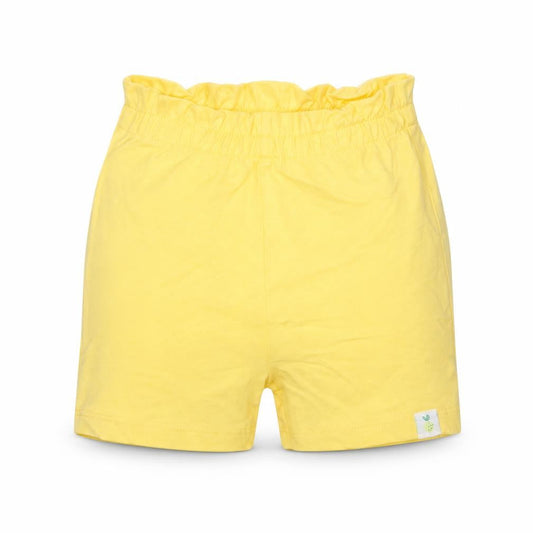 Marks and Spencer Girls Yellow Camel Cropped Trousers Size 12-18 Months Pullover - Embroidered