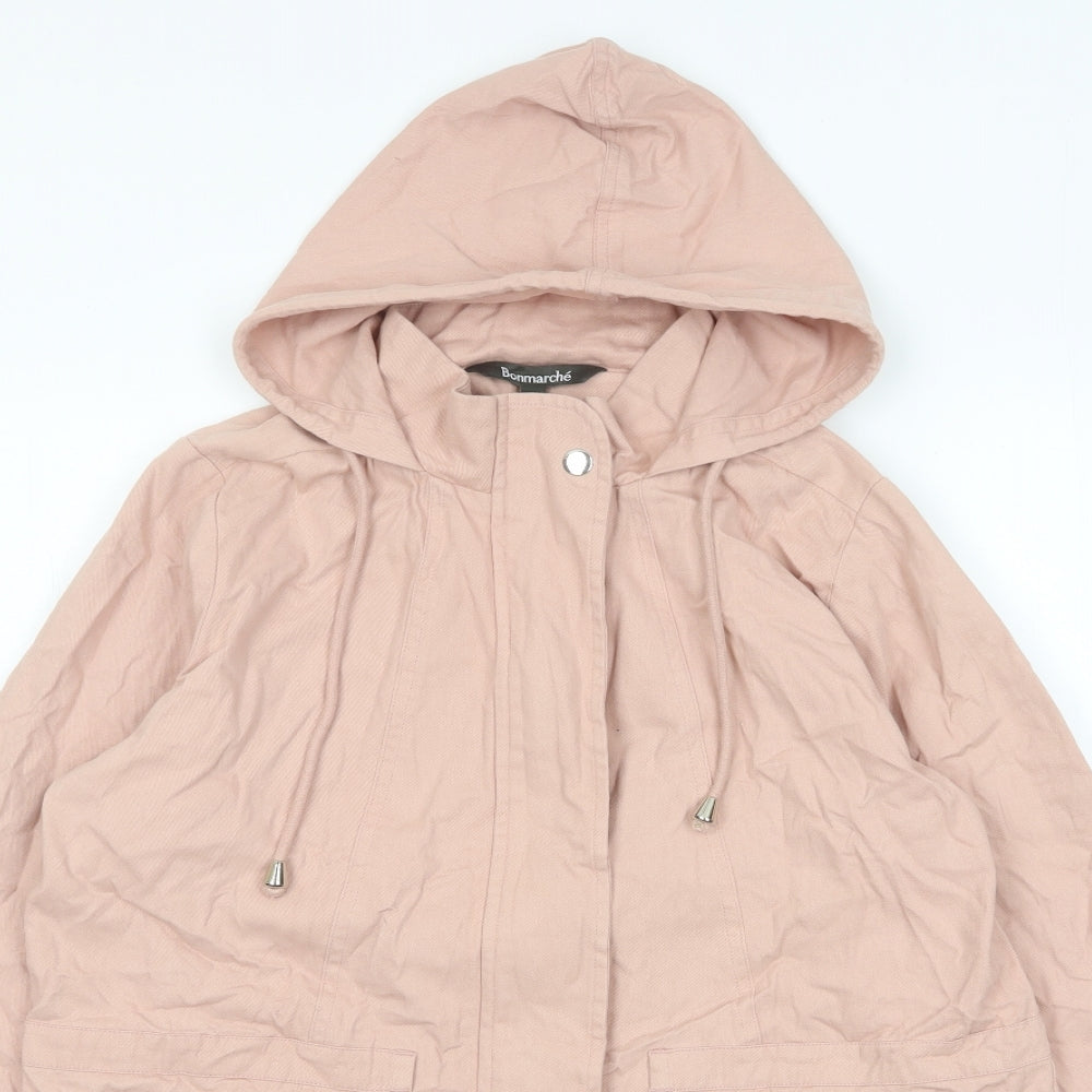 Womens UK Size 14 Bonmarché Pink Jacket