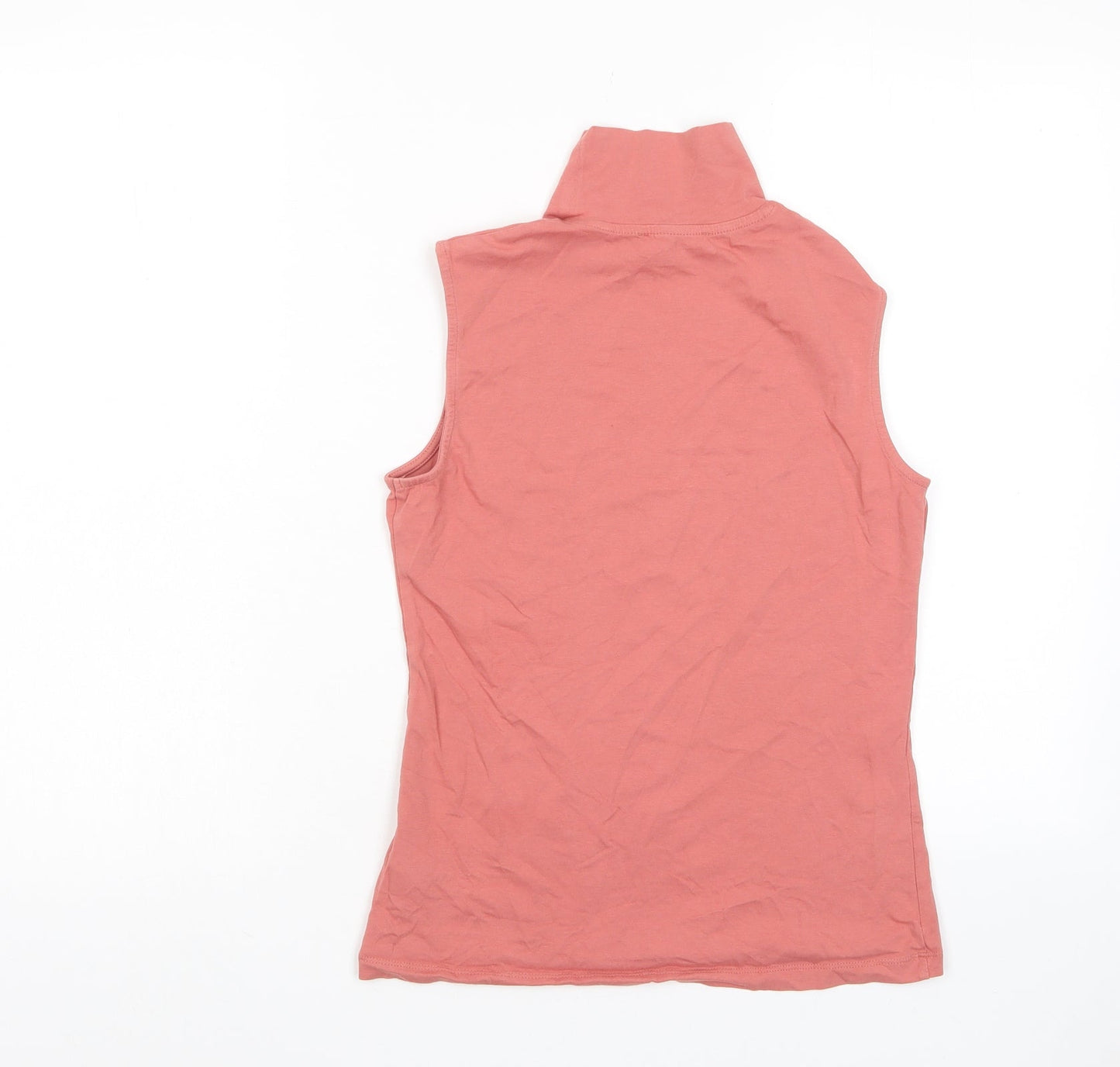Womens UK Size 10 Marks and Spencer Pink Basic Tank