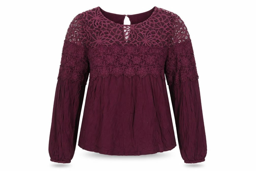 Womens UK Size S Oasis Purple Basic Button-Up