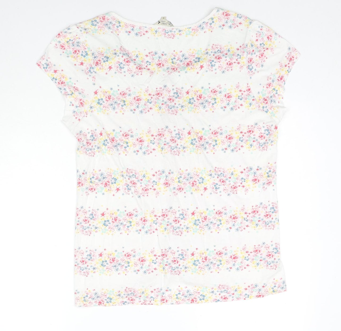 Womens UK Size 18 M&Co White Basic T-Shirt