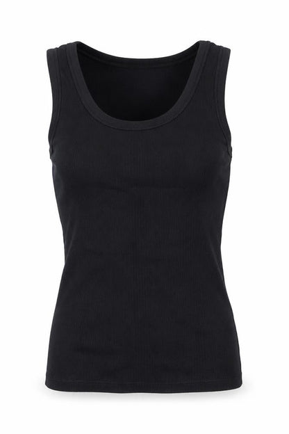 Womens UK Size S Marks and Spencer Black Basic Tank