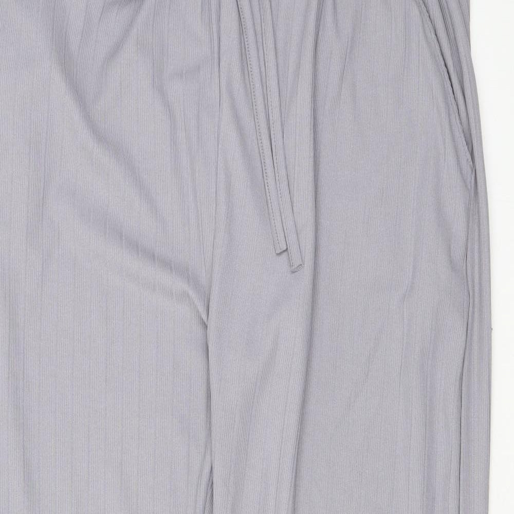 Womens UK Size M Misspap Regular Fit  Grey Trousers