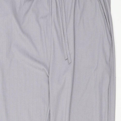 Womens UK Size M Misspap Regular Fit  Grey Trousers