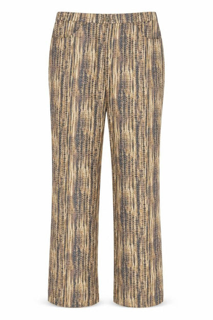 Womens UK Size 14 Platinum Regular Fit  Brown Trousers