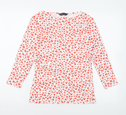 Womens UK Size 8 Marks and Spencer White Basic Blouse