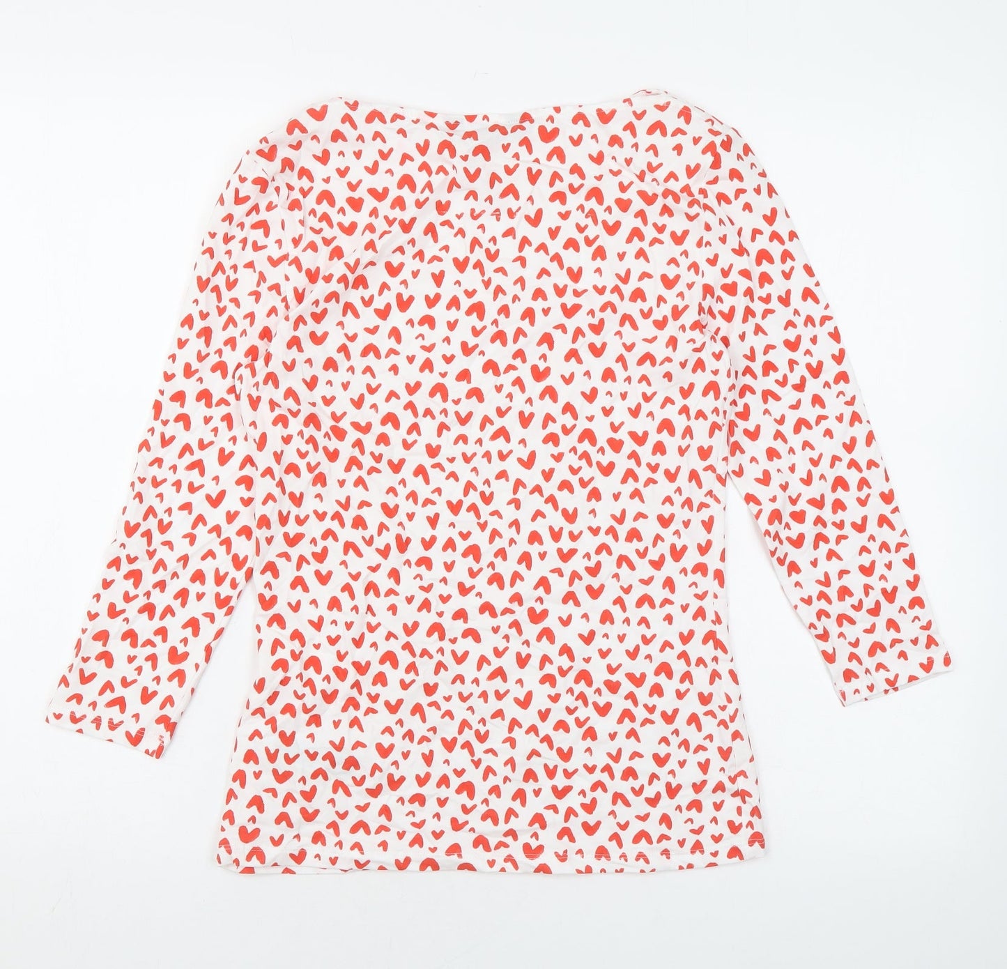 Womens UK Size 8 Marks and Spencer White Basic Blouse