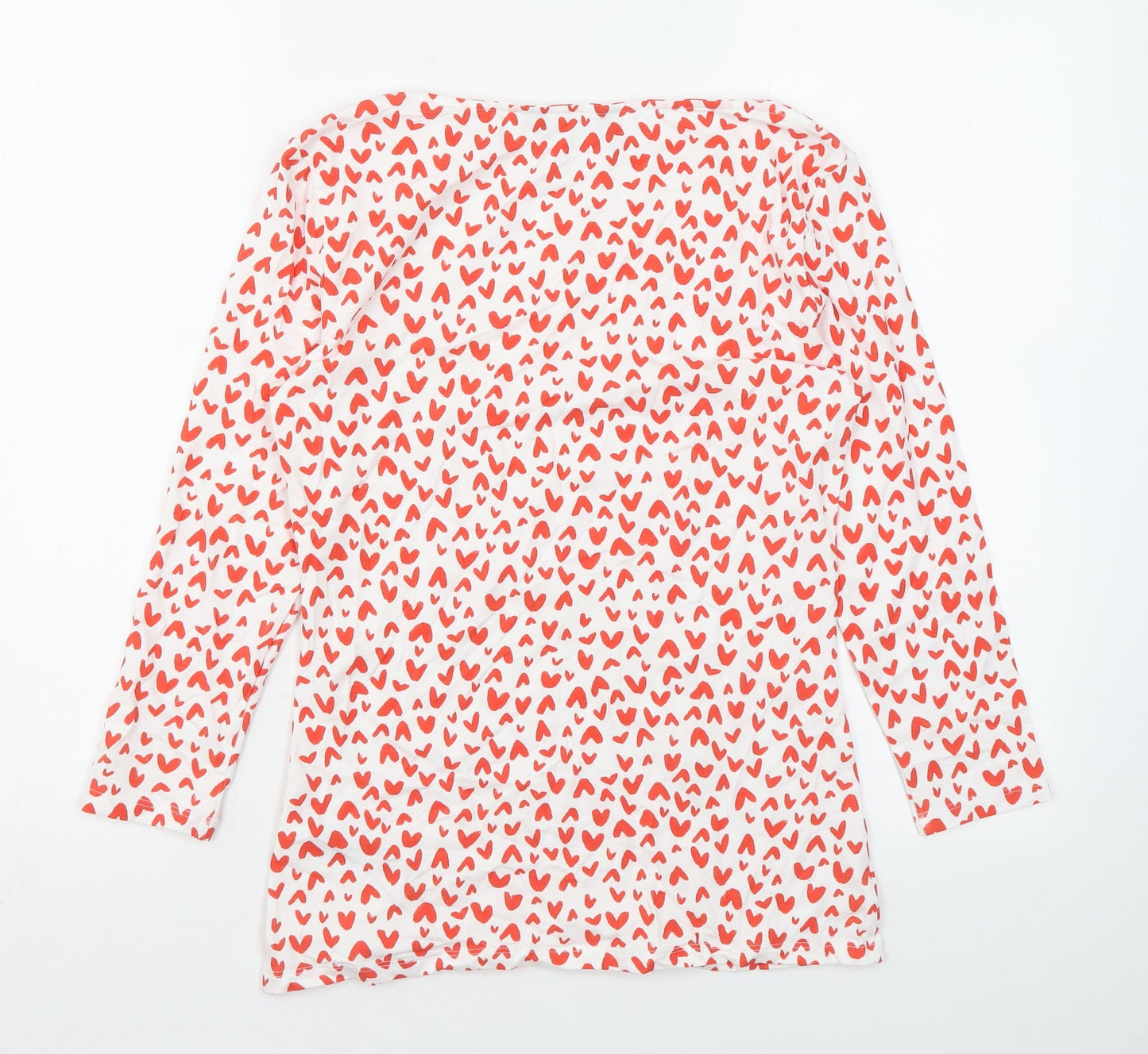 Womens UK Size 8 Marks and Spencer White Basic Blouse