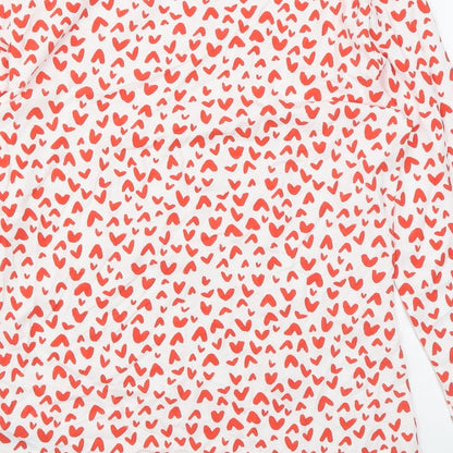 Womens UK Size 8 Marks and Spencer White Basic Blouse