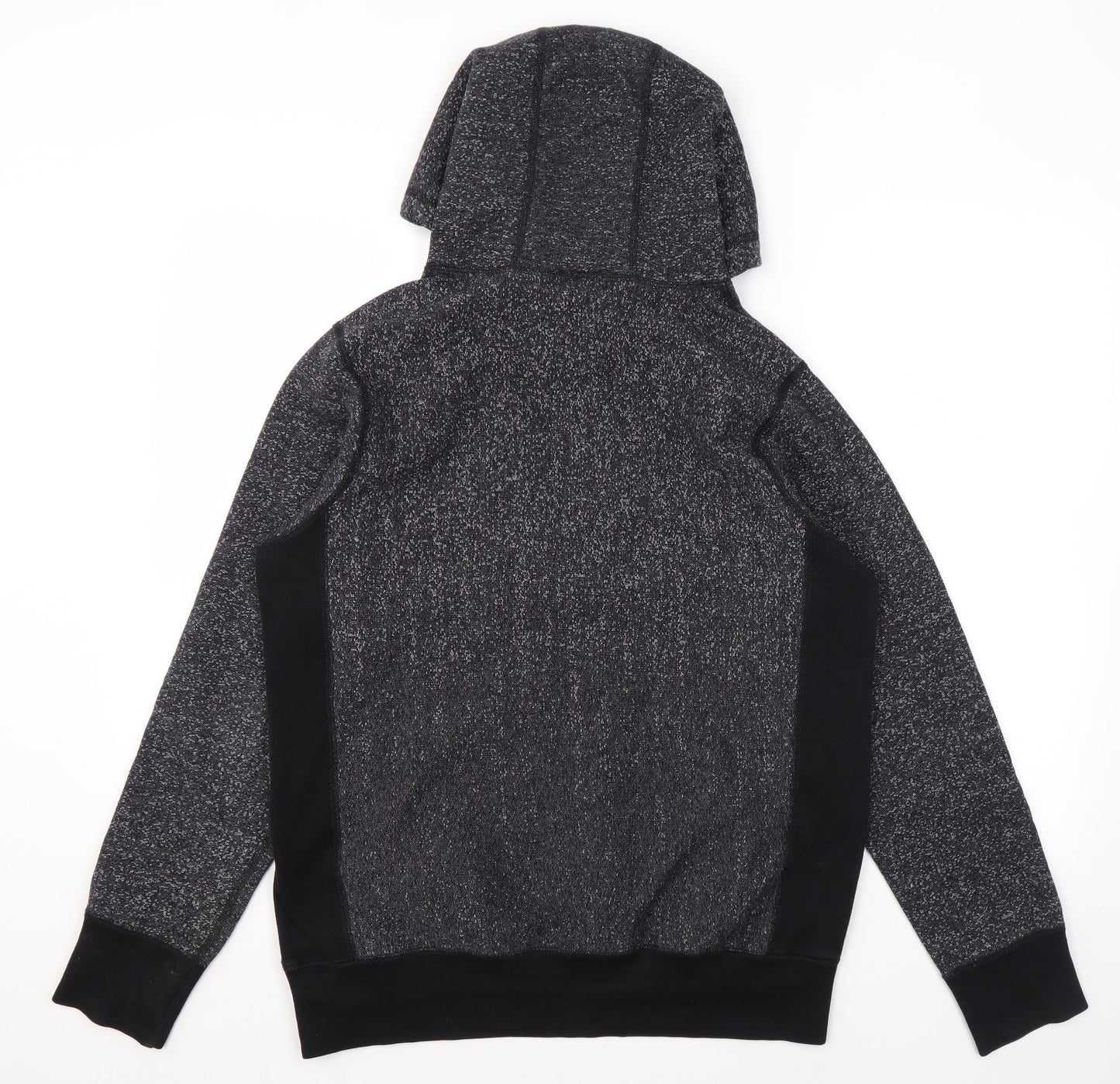 Paterson Mens Grey Cotton Pullover Hoodie Size S