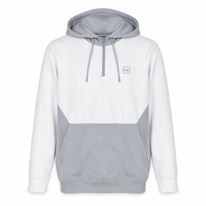 U.S Mens Grey Cotton Pullover Hoodie Size XS