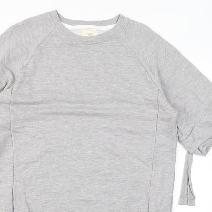 NEXT Womens Green Cotton T-Shirt Dress Size 12 Round Neck Pullover