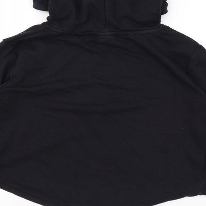 Myprotein Womens Black Polyester Pullover Hoodie Size M Pullover - Logo