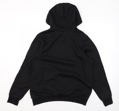 Mens UK Size S Slazenger Black Pullover Hoodie