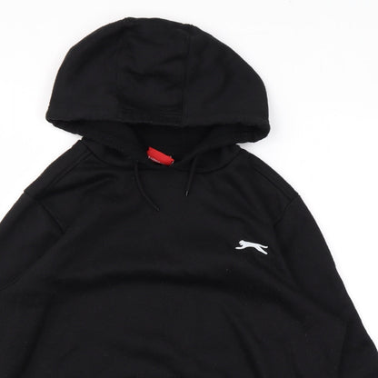 Mens UK Size S Slazenger Black Pullover Hoodie
