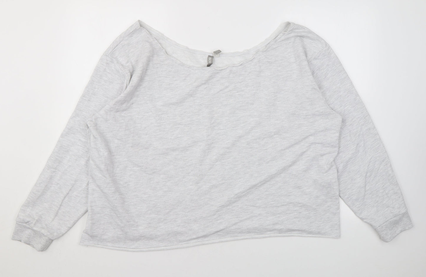 Womens UK Size 20 ASOS Grey Pullover Sweatshirt